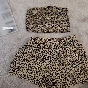 Shein matching tube top set NWT NEVER WORN